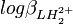 log \beta_{LH_2^{2+}}