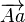 \scriptstyle\overrightarrow {A a} 