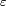 \scriptstyle \varepsilon 