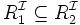 R_1^\mathcal{I} \subseteq R_2^\mathcal{I}