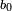 \scriptstyle b_0