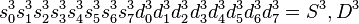 s^3_0 s^3_1 s^3_2 s^3_3 s^3_4 s^3_5 s^3_6 s^3_7 d^3_0 d^3_1 d^3_2 d^3_3 d^3_4 d^3_5 d^3_6 d^3_7 = S^3, D^3