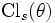 \operatorname{Cl}_s(\theta)\,