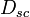 D_{sc}\,