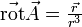 \vec{\mathrm{rot}}\vec A=\tfrac{\vec r}{r^3}