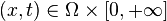 (x,t)\in \Omega \times [0,+\infty]