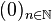 (0)_{n\in\mathbb N}