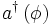 a^\dagger\left(\phi\right)