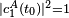 \scriptstyle{|c^A_1(t_0)|^2 = 1}