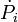 \dot P_i