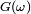 \ \scriptstyle G(\omega)