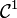 {\mathcal C}^1