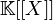 \mathbb{K}[[X]]
