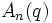 A_n(q)\,