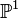 {\mathbb P^1}