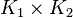 K_1 \times K_2 