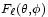\scriptstyle{F_\ell(\theta,\phi)}