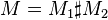 M=M_1\sharp M_2