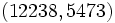 (12238,5473)\,