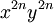  x^{2n}y^{2n}\,