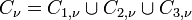 C_{\nu}= C_{1, \nu} \cup C_{2,\nu} \cup C_{3,\nu} 