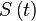 S\left(t\right)