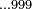 \scriptstyle \ldots 999