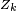 \scriptstyle\ Z_k\ 