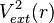 V_{ext}^2(r)