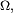 \scriptstyle\ \Omega,\ 
