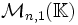 \mathcal{M}_{n,1}(\mathbb{K})