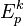 E_p^k