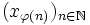 (x_{\varphi (n)})_{n\in \mathbb{N}} \;