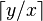 \lceil y/x\rceil