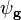\psi_\mathbf{g}