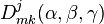 D^j_{mk}(\alpha,\beta,\gamma)