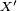 \scriptstyle\ X^{\prime}