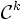 {\mathcal C}^k