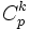 C_p^k\,