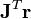  \mathbf{J}^T \mathbf{r}