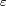 \scriptstyle\ \varepsilon\ 
