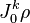 J^k_0\rho