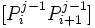 [P^{j-1}_iP^{j-1}_{i+1}]