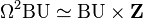\Omega^2\mathrm{BU}\simeq\mathrm{BU}\times\mathbf Z
