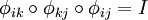 \phi_{ik}\circ\phi_{kj}\circ\phi_{ij}=I