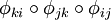 \phi_{ki}\circ\phi_{jk}\circ\phi_{ij}