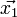 \vec{x_1}