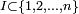 \scriptstyle\ I\subset\{1,2,\dots,n\}\ 