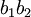 \, b_1b_2