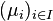 (\mu_i)_{i \in I}